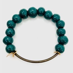 NWT Teal Clay Bracelet